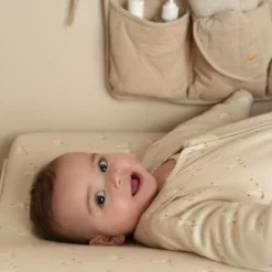 Slaapzak winter – Beige – Maat 70 cm – Newborn Naturals – Little Goose