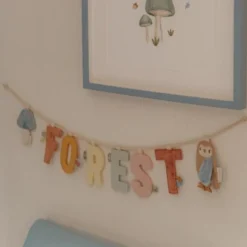 Slinger element - Uil - Meerkleurig - Forest Friends