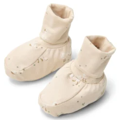 Slofjes - Zand - Newborn Naturals - Little Goose