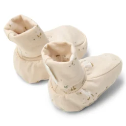 Slofjes - Zand - Newborn Naturals - Little Goose