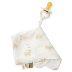 Speendoekje - Wit - Newborn Naturals - Baby Bunny