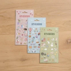 Stickervel Rosa & Friends