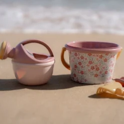 Strandset Pink Flowers set van 5