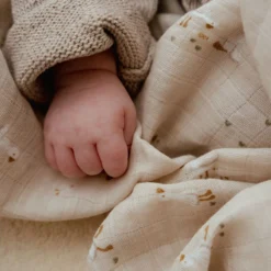 Swaddle - Beige - 120 cm - Newborn Naturals - Little Goose