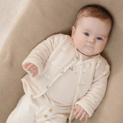 Vest - Beige - Newborn Naturals - Little Goose