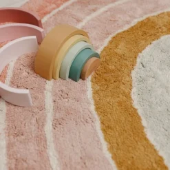 Vloerkleed regenboog - Meerkleurig - Essentials