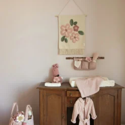 Wandkleed bloem - Wit - Fairy Garden