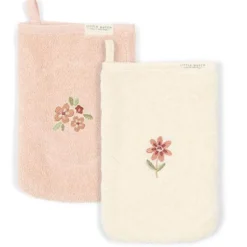 Washandjes set - Roze - Fairy Garden