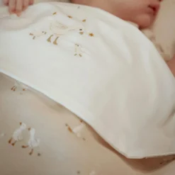 Wiegdeken - Fleece - Beige - Newborn Naturals - Little Goose