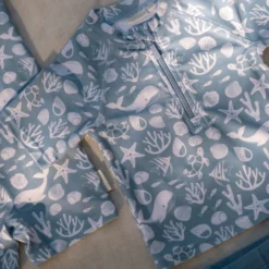 Zwemshirt korte mouw - Lichtblauw - Sea Life