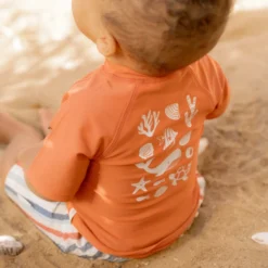 Zwemshirt korte mouw - Rood - Sea Life