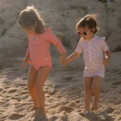 Zwemshirt lange mouw - Roze - Ocean Treasures